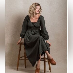 Neuflora Chapel Hill Dress Green NWT